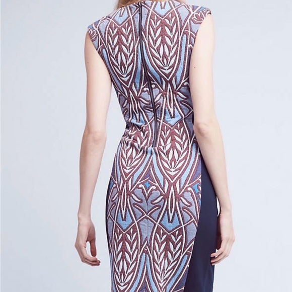 Anthropologie Cleo Jacquard Sheath Dress - Picture 2 of 6